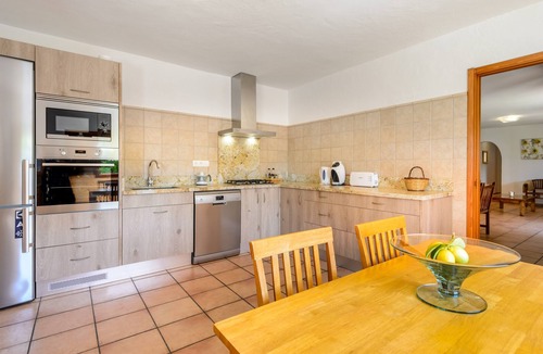 Santa Eulalia del Rio Villa | Enchanting Villa "Casa Es Pins" with Pool, Terrace, Air Conditioning & Wi-Fi