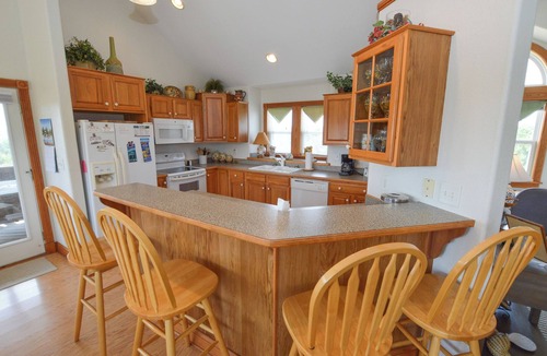 Nags Head House | Enjoy ocean views from this beautiful home, nestled in a quiet soundside community.