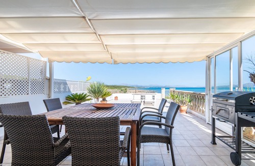Son Serra de Marina House | Holiday Home 'Es Mirador' with Sea View, Wi-Fi and Air Conditioning