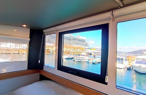Vigo Boat Rental | Exclusive Boat in Vigo Marina | Private Terrace over the Sea