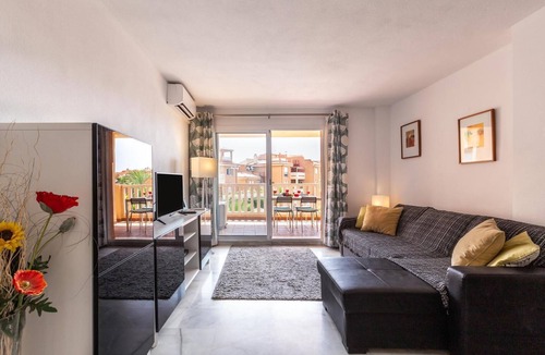 Urbanizacion Hacienda las Chapas Apartment | Fabulous, 2 bedroomed, Contemporary Apartment With Stunning Views