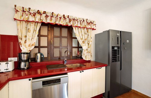Aguimes House | 'Finca Fani 1' with Sea View, Mountain View, Shared Pool, Terrace & Garden