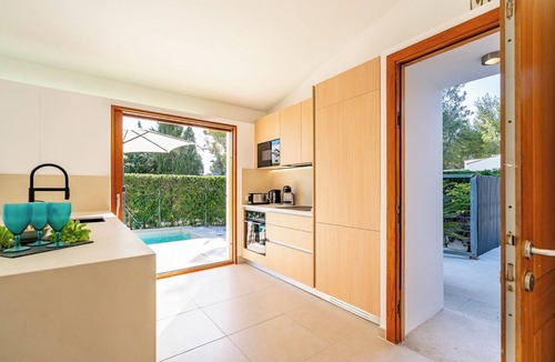 Pollensa House | FOOTPRINTS VILLA. PINEWALK AREA. HEATED POOL. WIFI. 100m/2 MIN WALK TO THE SEA