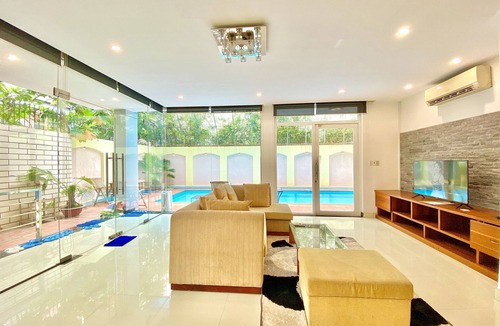 Thao Dien Villa | Gem Villa 215 - Biệt thư hiện đại có hồ bơi lớn giữa lòng Thảo Điền