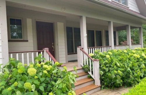 Chautauqua House | Hanson House: Exceptional, one-of-a-kind property with soaring vaulted ceilings and lovely porches!