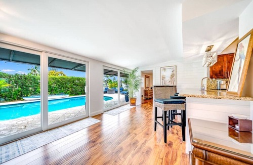 Cypress Lakes House | Heated Pool! Waterfront+Kayak! 1 Mile To Beach!