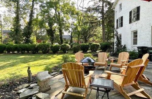 Geneva House | Historic 98 Fire Pit Game Room & Dog Friendly