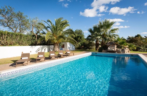 Santa Eulalia del Rio Cottage | Holiday Villa (Up to 14 people): Two secluded old farm houses beatifully restored (rented as one). Private Multisport court, pool - Santa Eulalia del Rio