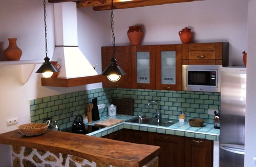 Cala Sant Vicente Cottage | Ibizan house with large outdoor jacuzzi and sea views. (ETV/0893. E)
