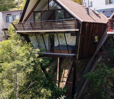Hollywood Hills House | Iconic Gesner Boat House Wview Of Hollywood Sign