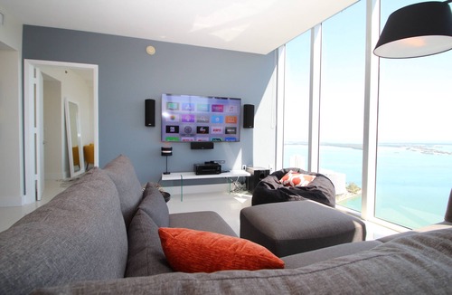 Downtown Miami Condo | Largest Penthouse in W with PANORAMIC Ocean View and Just Remodeled Two Bedroom