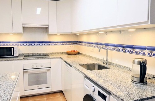 Platja de l'Arenal Apartment | Las Dunas Javea holiday apartment, ground floor, pool, beach, wifi. VT-446555-A