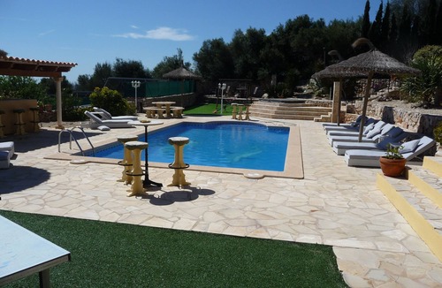 Sant Llorenc des Cardassar House | Lovely country house with solar heated pool, great sea views with free Wifi