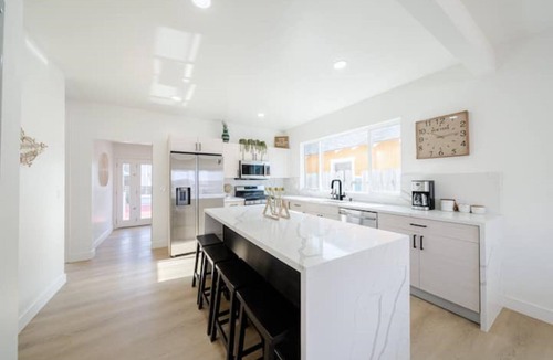 Hermosa Beach House | Luxury Beach Bungalow with Hot Tub - Steps to Sand and Pier