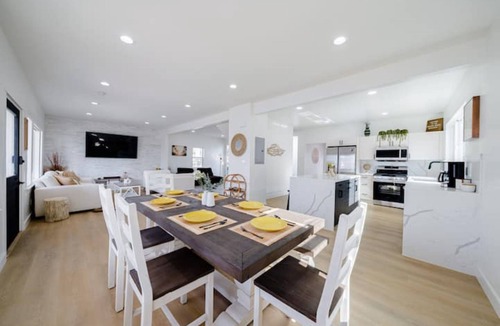 Hermosa Beach House | Luxury Beach Bungalow with Hot Tub - Steps to Sand and Pier