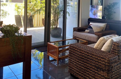 Banksia Beach House | Luxury canal home with pontoon and pool. Direct access to Pumicestone passage.