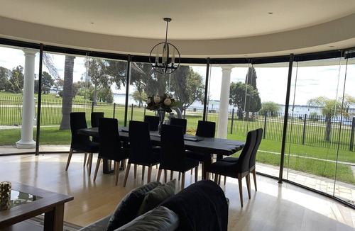 Yarrawonga House | Luxury resort style living on Lake Mulwala with breathtaking views & pool/sauna!