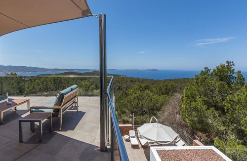 Sant Antoni de Portmany Villa | My Rental Homes - Baloo, luxury villa with private pool, terraces, panoramic views