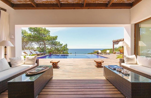 Cala Comte Villa | My Rental Homes - Villa Francisca with pool and outdoor veranda with sea views