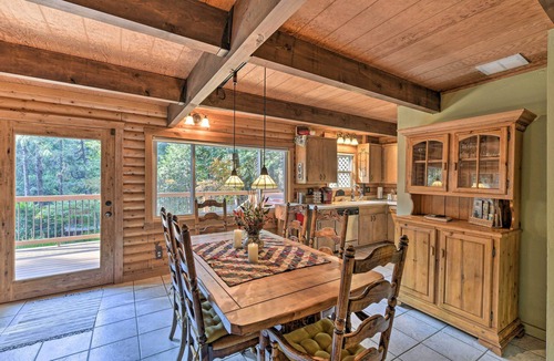 Pollock Pines Cabin | Near Vineyards: Cabin w/Hot Tub in Pollock Pines!