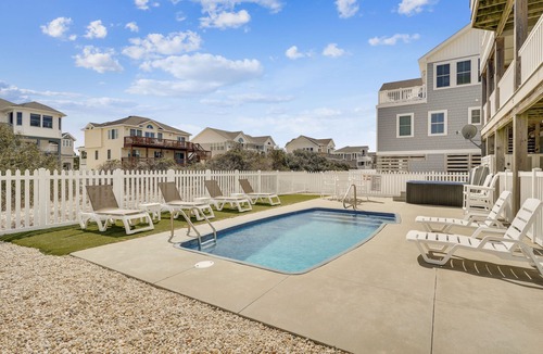 Ocean Sands House | Only 70 Steps to beach access! Elevator! Heated Pool! Pets, Pool Table, Hot tub