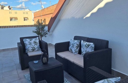 Distrito Sur Apartment | Penthouse with a terrace near the Mosque-Cathedral