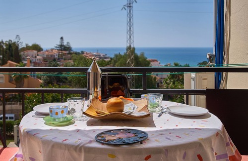 La Cala del Moral Apartment | Precioso Estudio con Vistas al mar a 700m de la Playa en la Cala del Moral