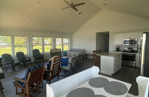 Sandy Creek House | Price lowered CAMP ON SANDY POND, NY, Sleeps 7, GOLFER'S & FISHERMEN'S DREAM!