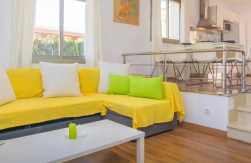 Son Serra de Marina House | Spacious Holiday Home Bahamas 1 with Wi-Fi, Pool, Balcony, Terraces & Garden; Parking available