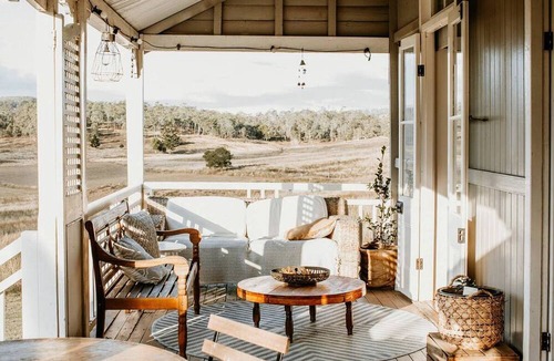 Woolooman Cottage | Stunning Cabin with Fireplace Perfect for a Weekend Getaway from Brisbane