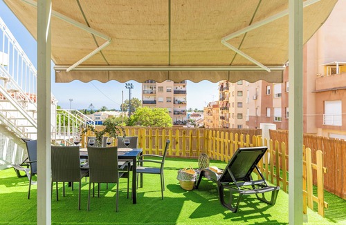 El Palo Apartment | Sun & Beach El Palo w/terrace, bbq and parking