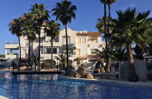 Roquetas de Mar Apartment | The Blue Pearl, panoramic terrace sunny all year round