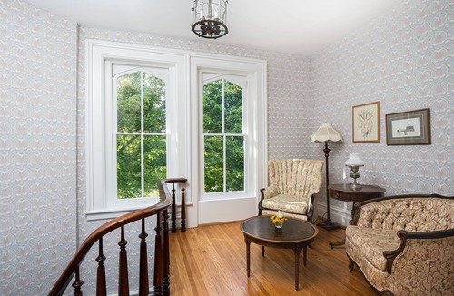 Dunkirk House | The Daisy Farm- A Victorian Manor on 79 acres w/vineyards, gardens & hot tub
