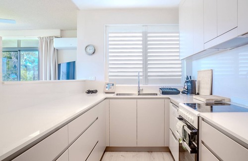 Nelson Bay Apartment | The Helm, 1/22 Voyager Cl - Cross the grassy reserve and you're on beautiful Shoal Bay Beach!