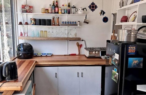 Falmouth Cabin | Tiny House Close to Lagoons with Outdoor Bath in Falmouth on the Coast of Tasmania, Australia