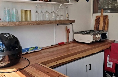 Falmouth Cabin | Tiny House Close to Lagoons with Outdoor Bath in Falmouth on the Coast of Tasmania, Australia
