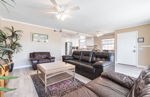 West Newport Condo | Upstairs Beachside Getaway with A/C, Rooftop Deck and Balcony - Panoramic Views!