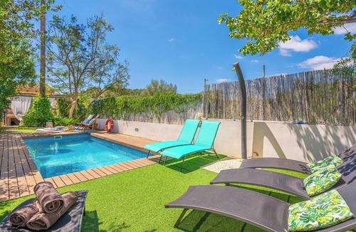 Selva House | Vacation Home Casa Gema with Mountain View, Pool, Wi-Fi, Garden & Terrace; Parking on Street Available