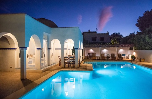 Santa Eulalia del Rio Villa | Villa, 8BR, Sea views, walk to the beach, pool house