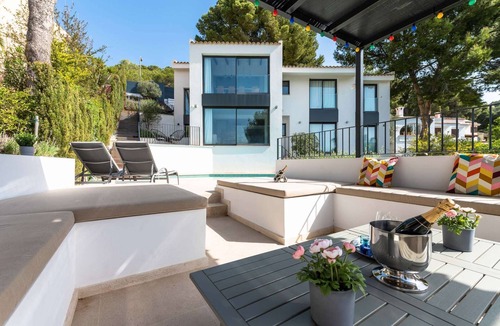 Costa de la Calma Villa | Villa Chrissy Exclusive and stylish villa in quiet location with pool + sea view