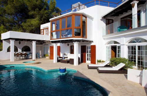 Sant Antoni de Portmany Villa | Villa Melograno Cala Salada - Private Pool & Sunset Views, Extended Living Areas