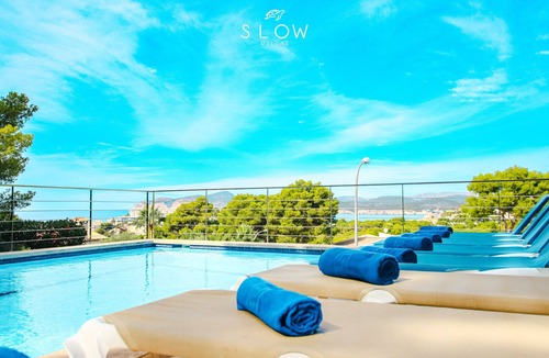 Santa Ponsa Villa | Villa Monsita with pool and panoramic sea views in Nova Santa Ponsa