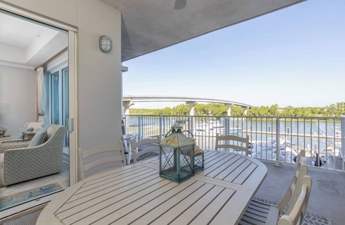 Orange Beach Condo | Wharf 321 Orange BeachBalcony w/private grill