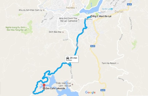 Da Lat Hotel | Zen Cafe Lakeside