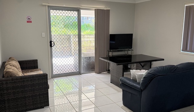 4 bedrooms with queen sized-bed each room.