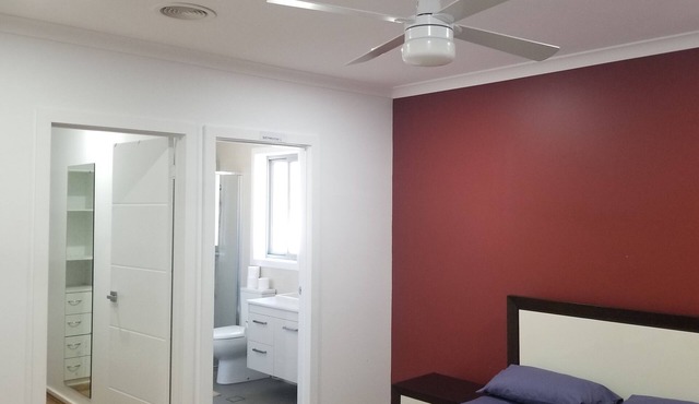 A 5-bedroom spacious family friend house is near to all amenities.