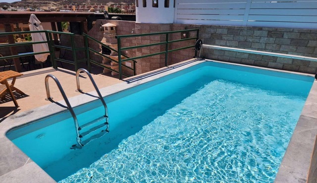 Apartment in Vera with rooftop pool