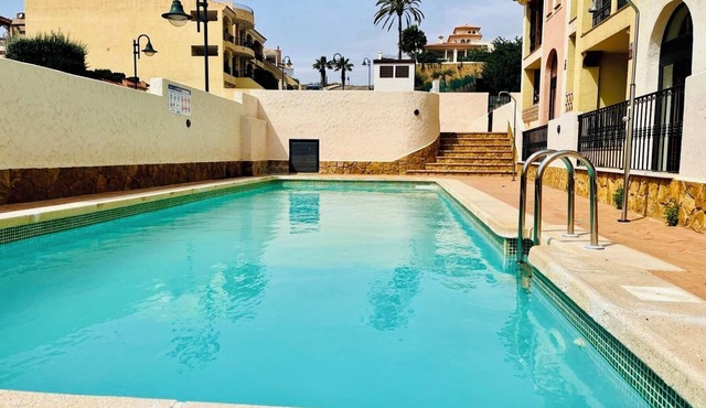 AQUAHOME- Beautiful apartment with pool at 3 minutes walking distance from Vera Playa