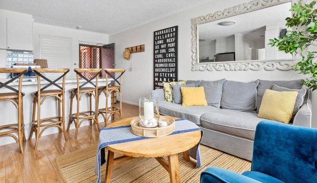 Beautiful 2 Bed Apt Walk 5mins Beach 3mins Village