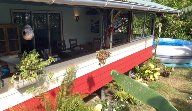 Best value for money in Moorea, very quiet with private pool.